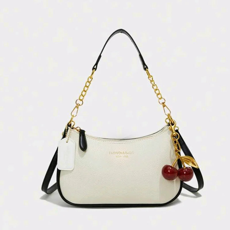 Sac à bandoulière en cuir PU pour femmes, sac à bandoulière avec sangle réglable, fermeture à glissière, sac à main décontracté pour le travail et les voyages